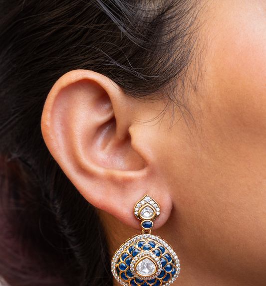 KUNDAN POLKI / INDO WESTERN EARRINGS