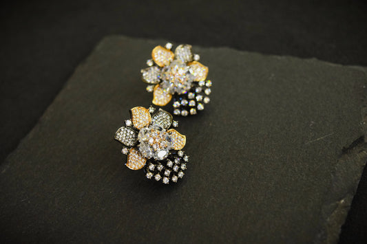 EAR STUDS / INDO WESTERN / KUNDAN POLKI EARRINGS