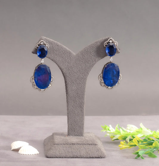 CUBIC ZIRCONIA / INDO WESTERN EARRINGS