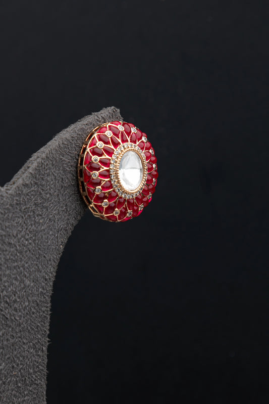 EAR STUDS / INDO WESTERN / KUNDAN POLKI EARRINGS