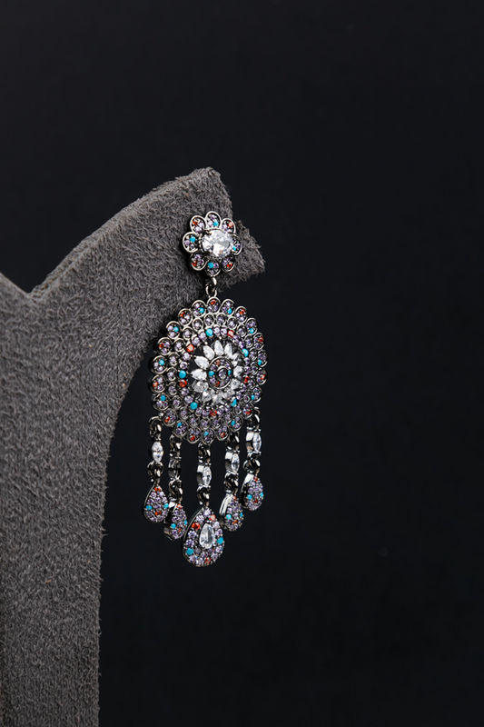 CUBIC ZIRCONIA / INDO WESTERN EARRINGS