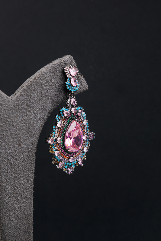 CUBIC ZIRCONIA / INDO WESTERN EARRINGS