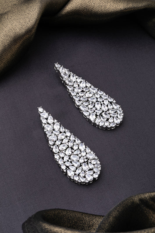 CUBIC ZIRCONIA EARRINGS