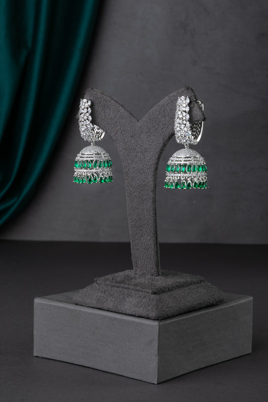 CUBIC ZIRCONIA EARRINGS