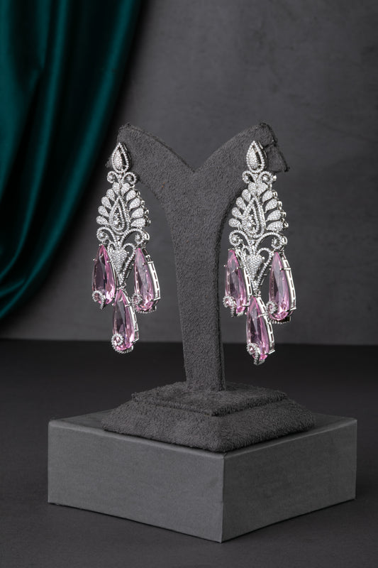 CUBIC ZIRCONIA EARRINGS