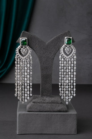 CUBIC ZIRCONIA EARRINGS