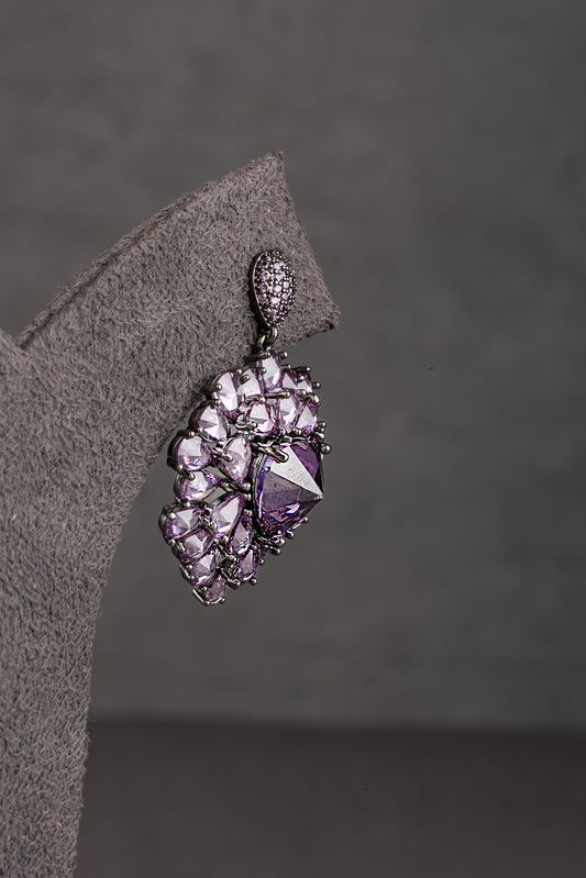 CUBIC ZIRCONIA EARRINGS