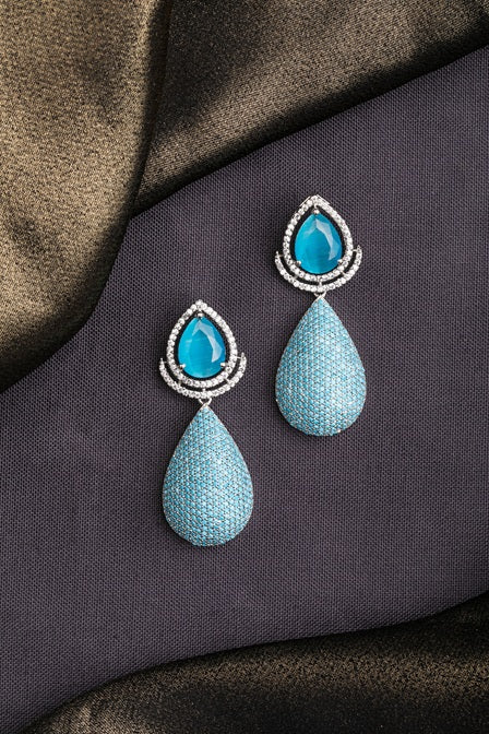 CUBIC ZIRCONIA EARRINGS