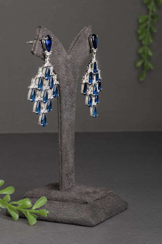 CUBIC ZIRCONIA / INDO WESTERN EARRINGS