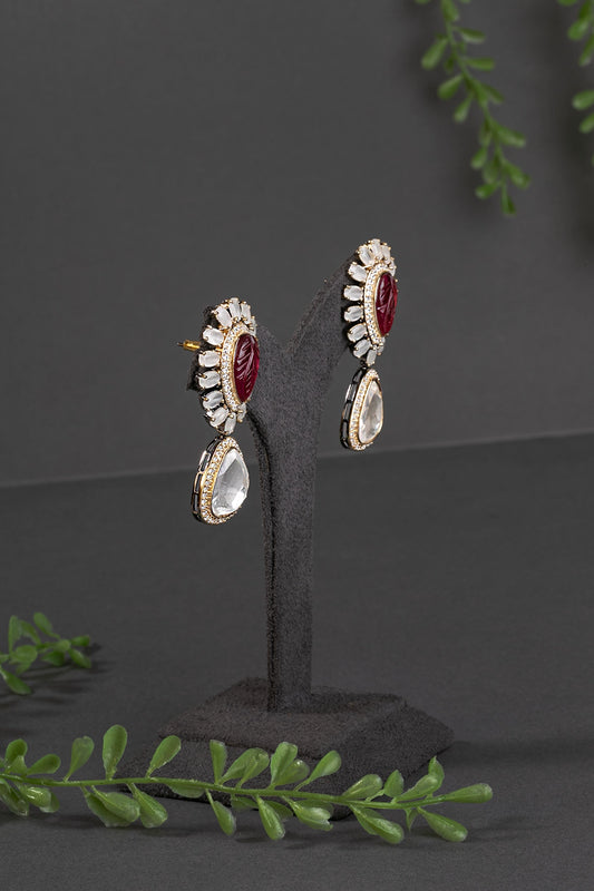 KUNDAN POLKI / INDO WESTERN EARRINGS