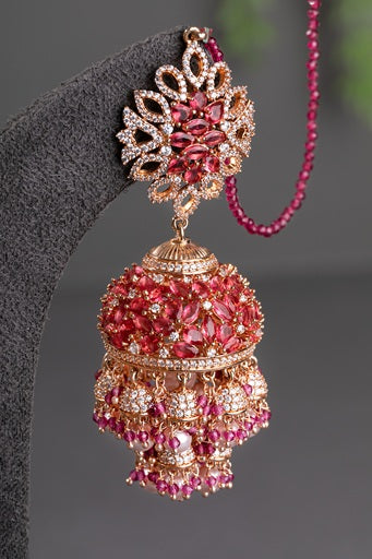 INDO WESTERN /CUBIC ZIRCONIA / JHUMKAS