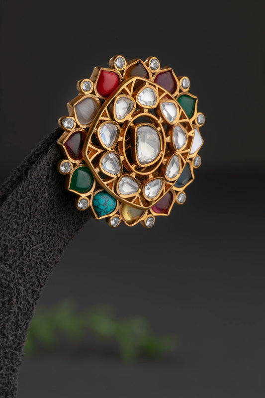 EAR STUDS / INDO WESTERN / KUNDAN POLKI EARRINGS