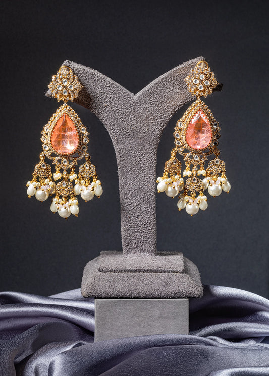 KUNDAN POLKI / INDO WESTERN EARRINGS