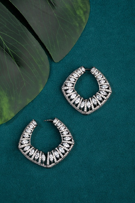 CUBIC ZIRCONIA EARRINGS