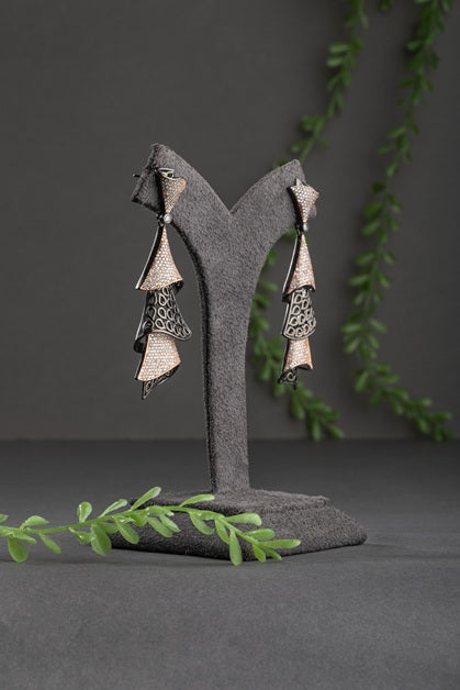 CUBIC ZIRCONIA EARRINGS