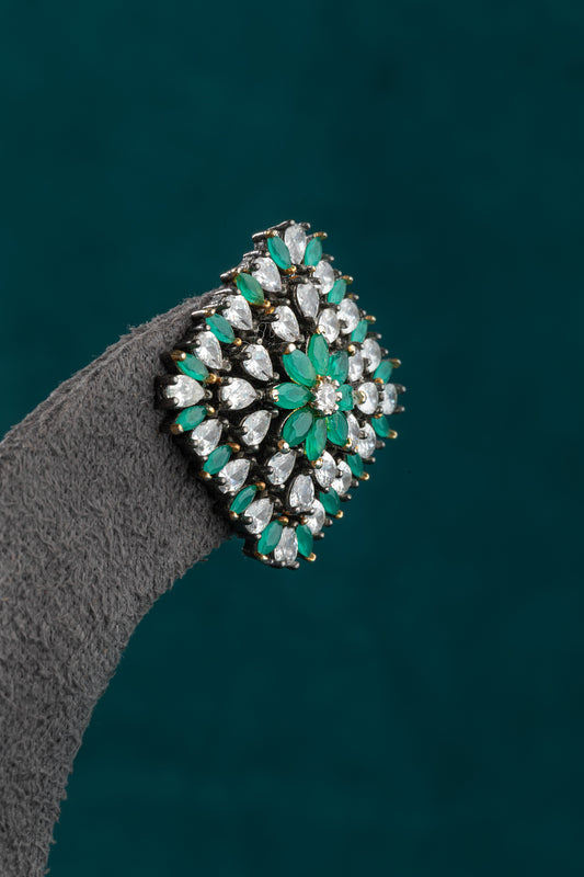 CUBIC ZIRCONIA EARRINGS / EAR STUDS