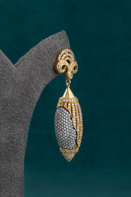 CUBIC ZIRCONIA EARRINGS