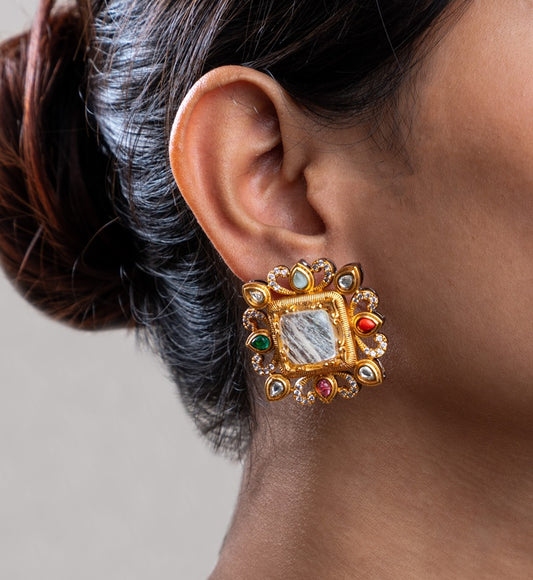 EAR STUDS / INDO WESTERN