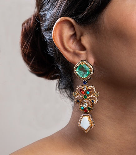 INDO WESTERN EARRINGS