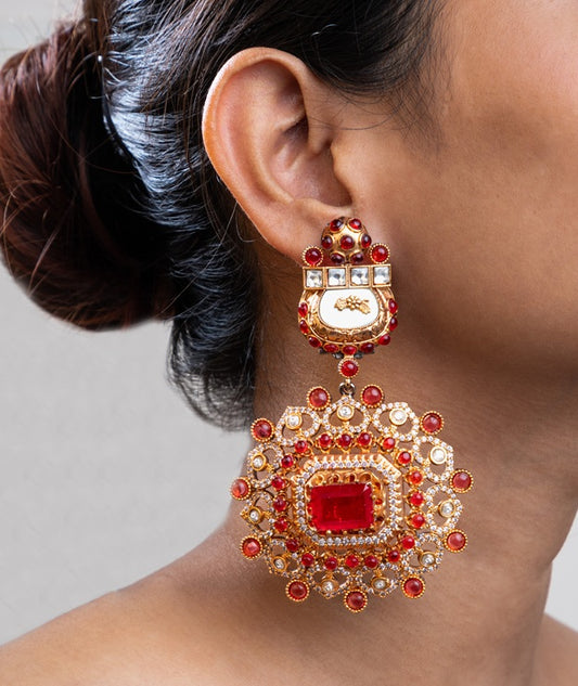 INDO WESTERN EARRINGS
