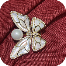Mother Of Pearl Broach