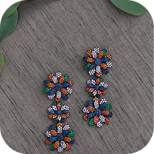 Oxidized Earrings