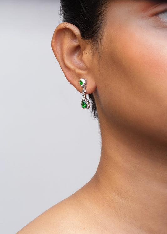CUBIC ZIRCONIA EARRINGS