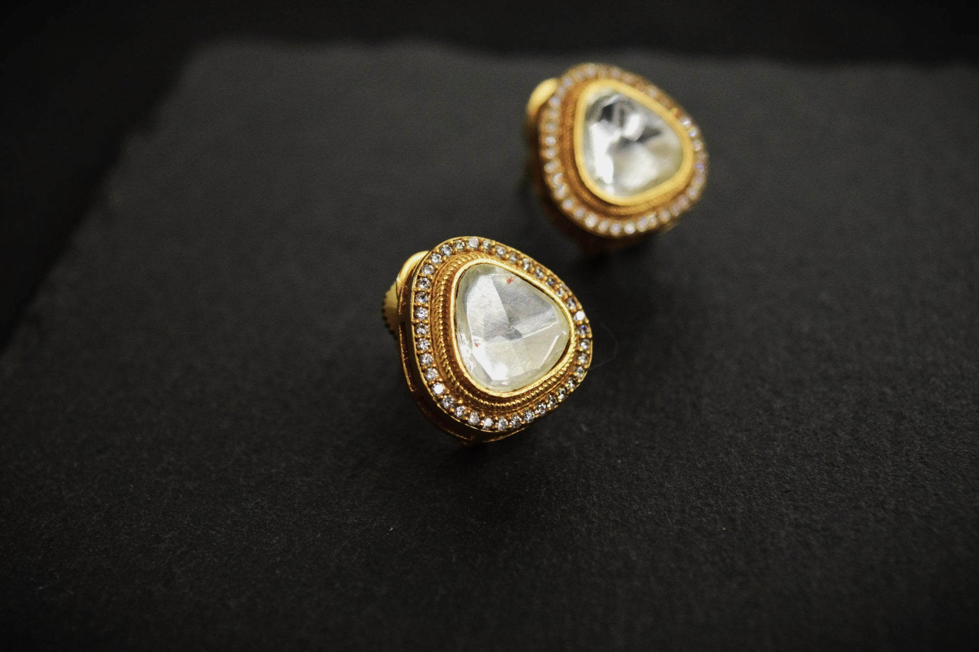 EAR STUDS / INDO WESTERN / KUNDAN POLKI EARRINGS