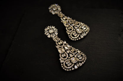 Mini Diamond Choker Necklace  White Rhodium Polish  Adjustable Links  Elegant Jewellery for All Occasions