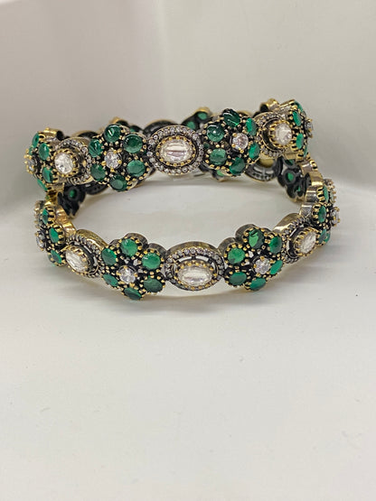 Kundan Polki Bangles