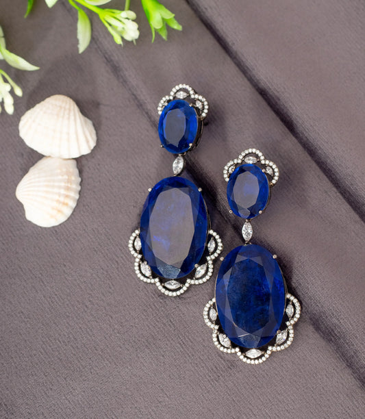 CUBIC ZIRCONIA EARRINGS