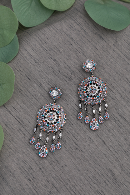 CUBIC ZIRCONIA EARRINGS