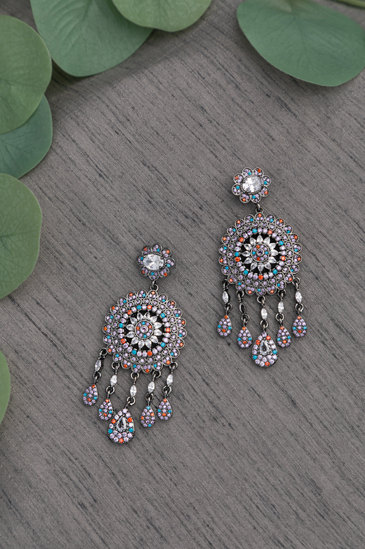 CUBIC ZIRCONIA EARRINGS
