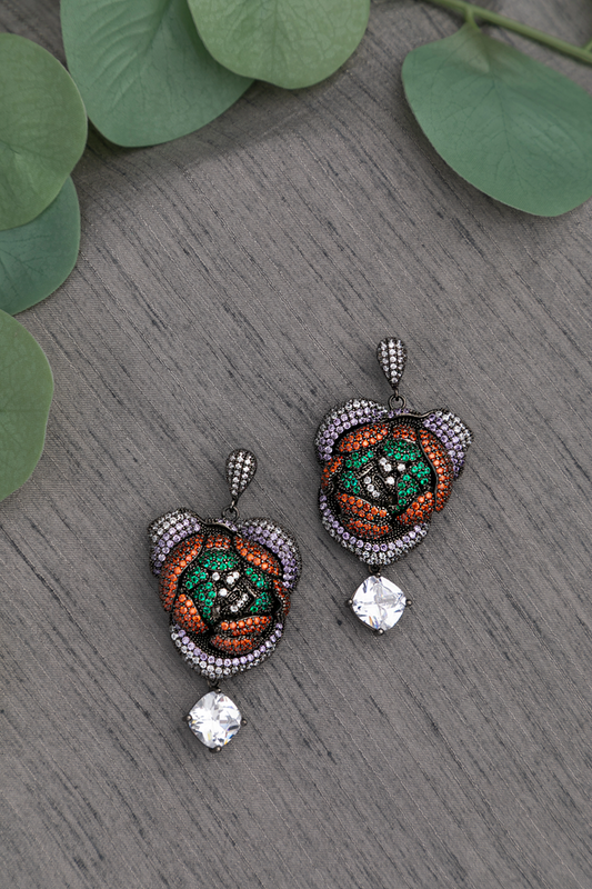 CUBIC ZIRCONIA EARRINGS