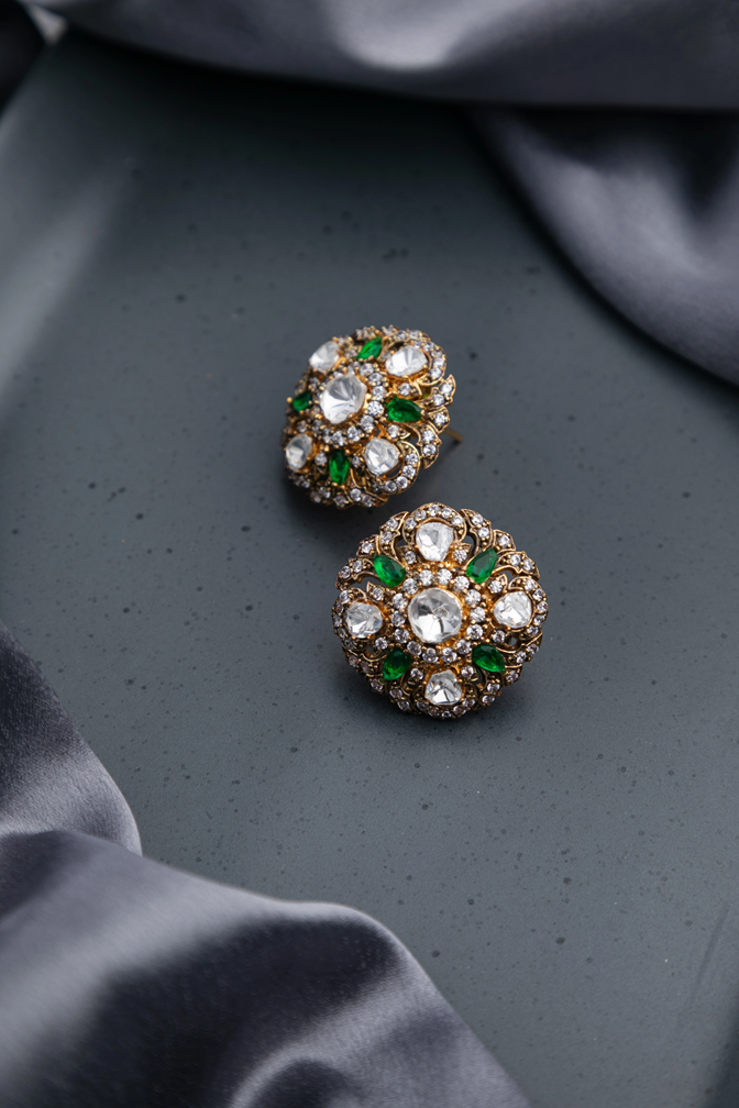 EAR STUDS / INDO WESTERN