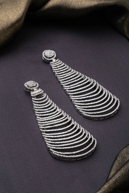 CUBIC ZIRCONIA EARRINGS