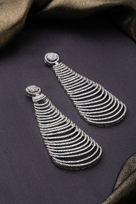 CUBIC ZIRCONIA EARRINGS