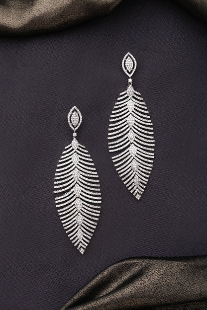 CUBIC ZIRCONIA EARRINGS