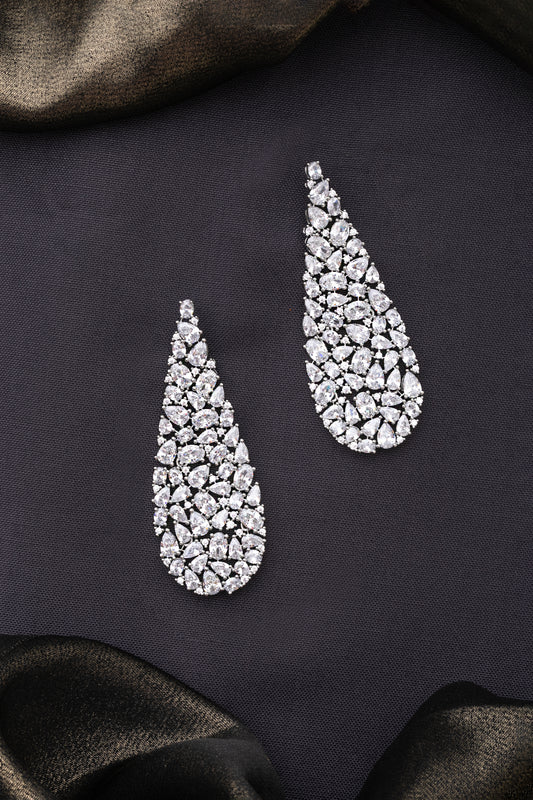 CUBIC ZIRCONIA EARRINGS