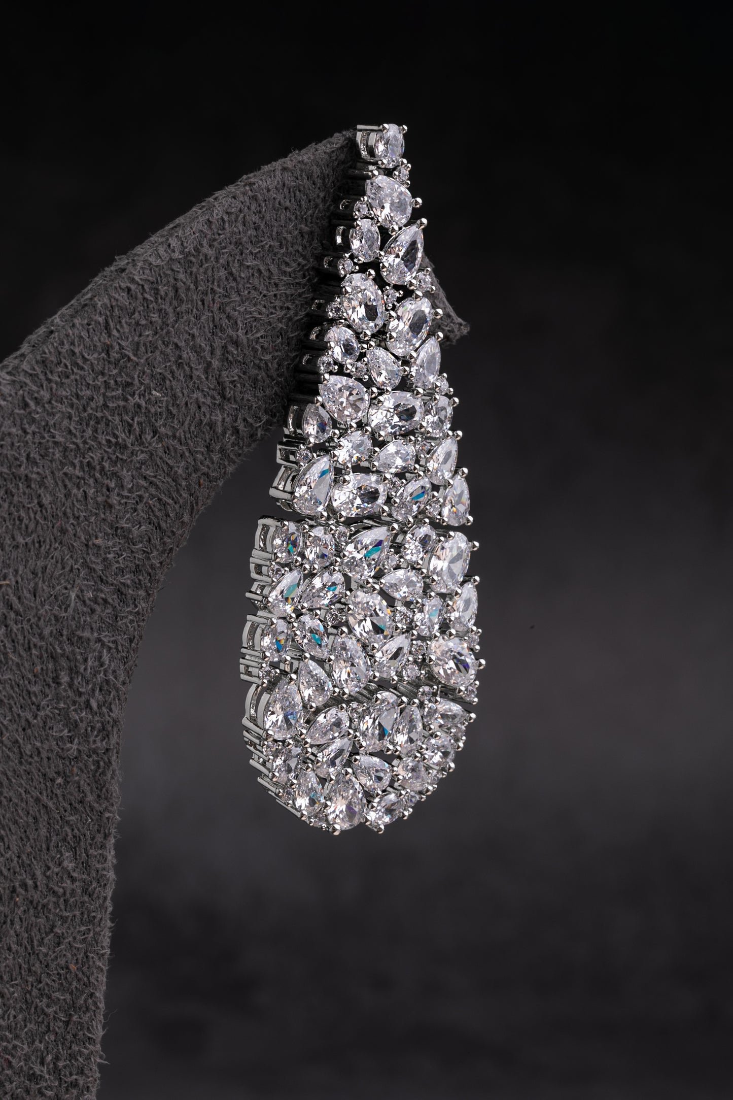 CUBIC ZIRCONIA EARRINGS