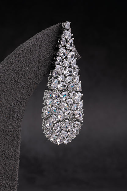 CUBIC ZIRCONIA EARRINGS