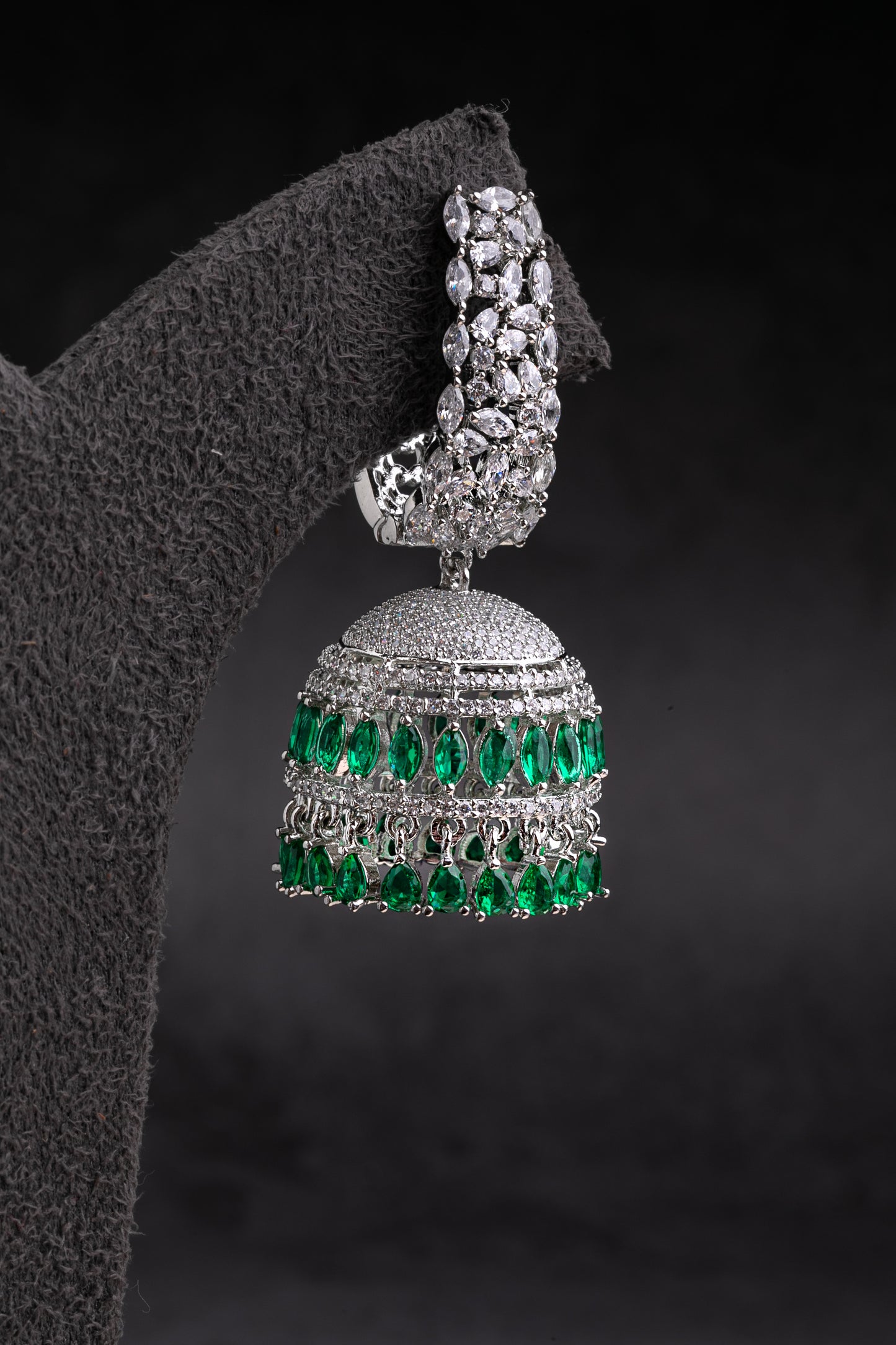 CUBIC ZIRCONIA EARRINGS