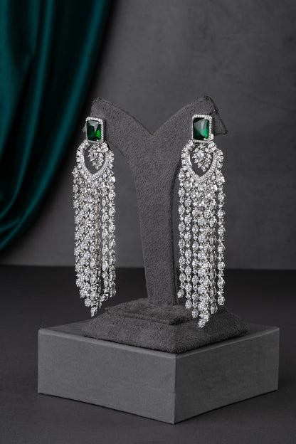 CUBIC ZIRCONIA EARRINGS
