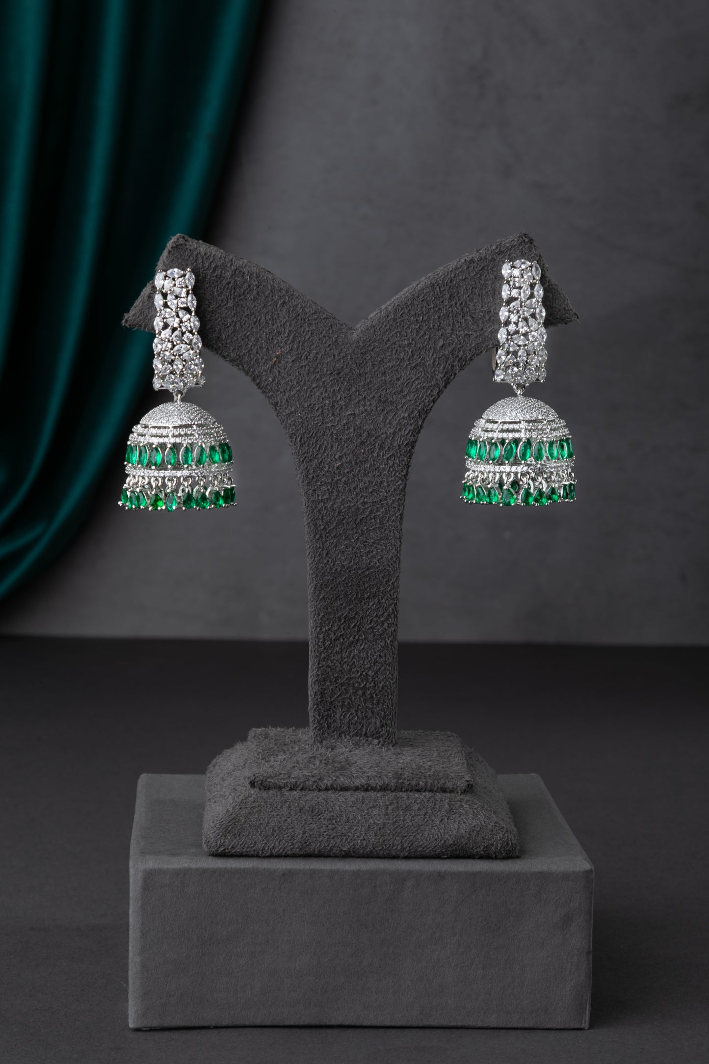 CUBIC ZIRCONIA EARRINGS
