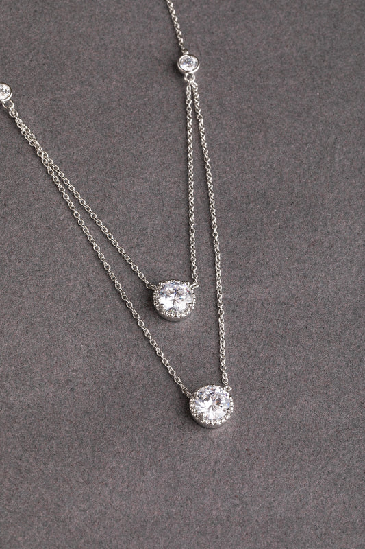 Pendant Earrings CZ