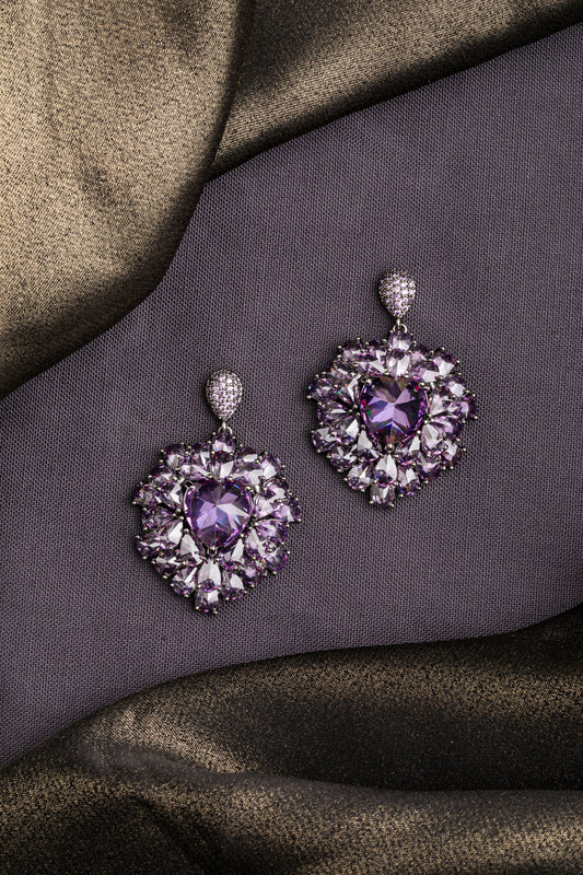 CUBIC ZIRCONIA EARRINGS