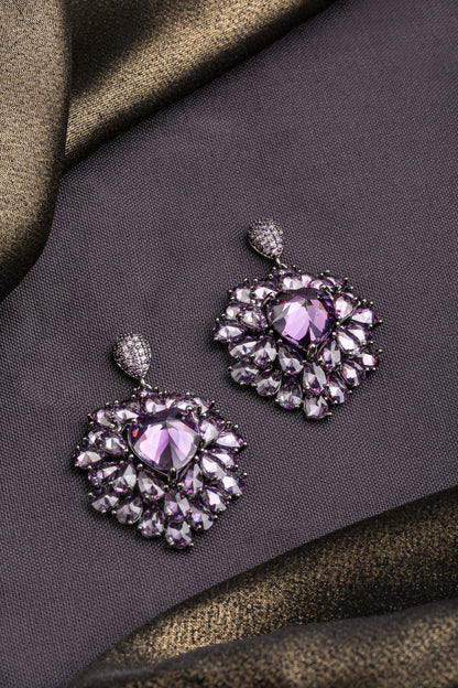 CUBIC ZIRCONIA EARRINGS