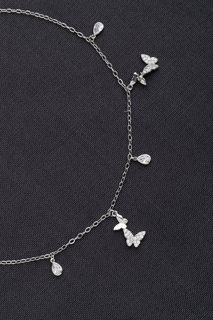 Butterfly Charms Anklet