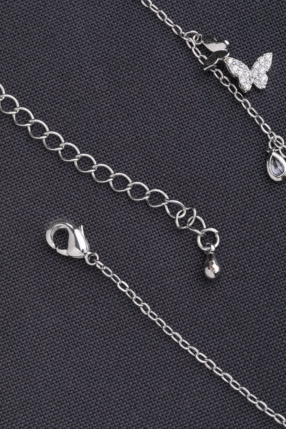 Butterfly Charms Anklet