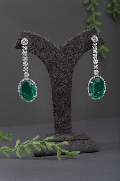 CUBIC ZIRCONIA EARRINGS